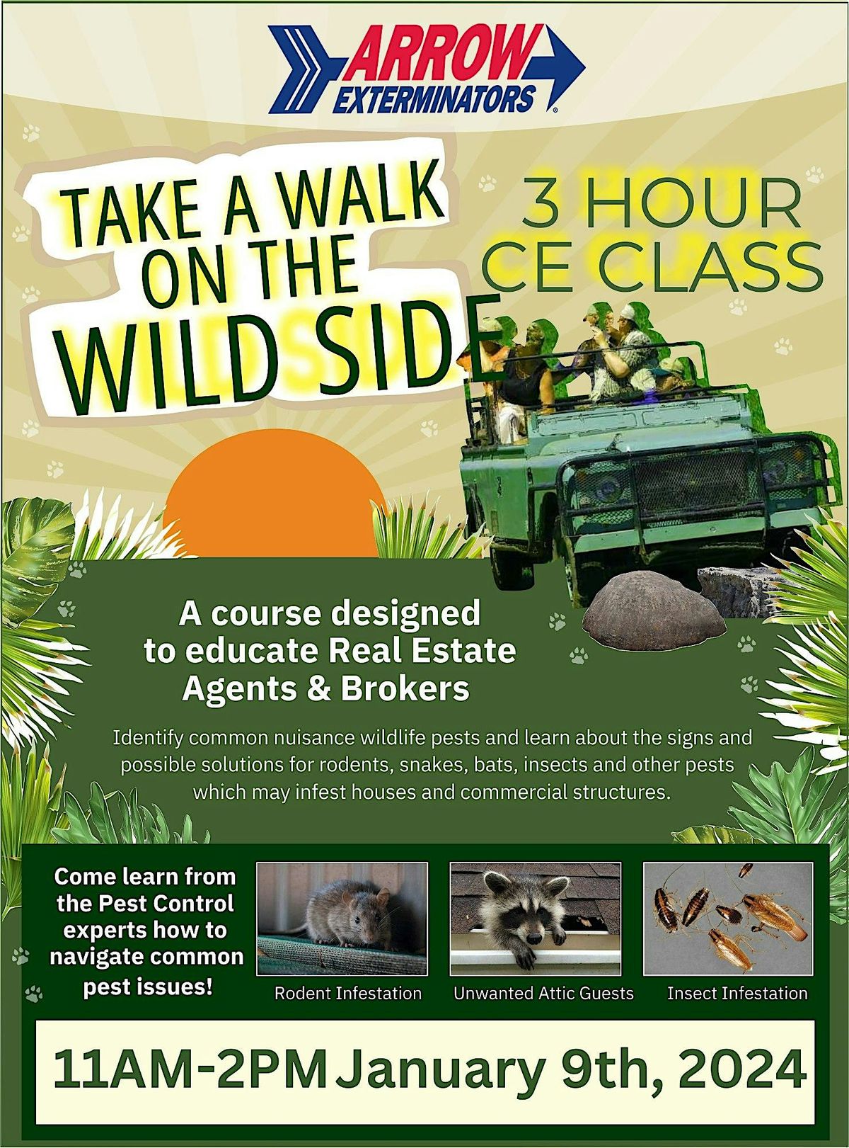 Take a Walk on the Wild Side FREE 3HR CE