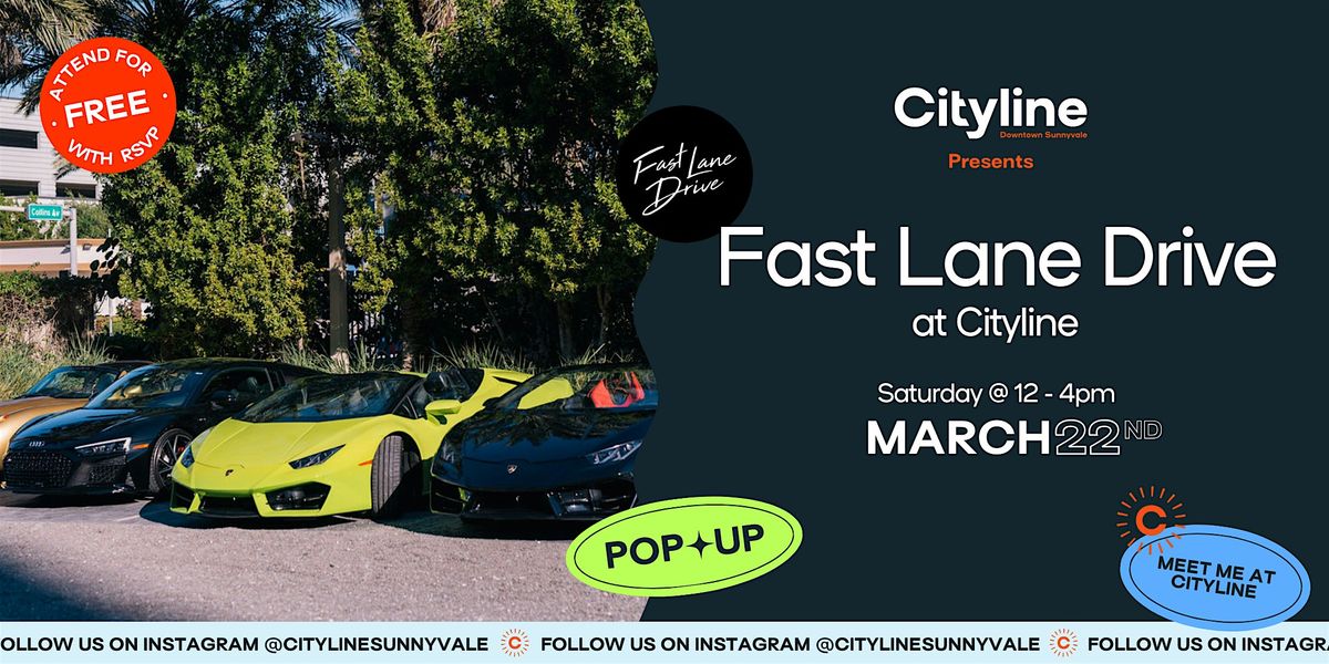 Supercar Showcase with Fast Lane Drive!