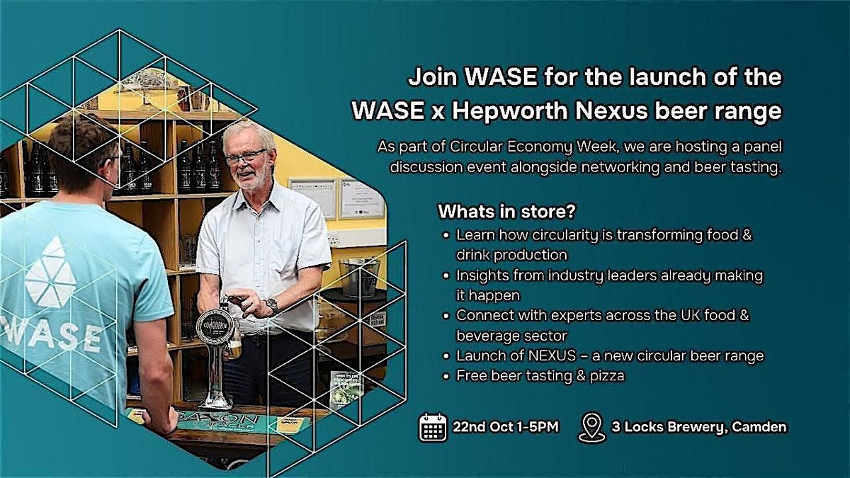 WASE x Hepworth Nexus beer launch