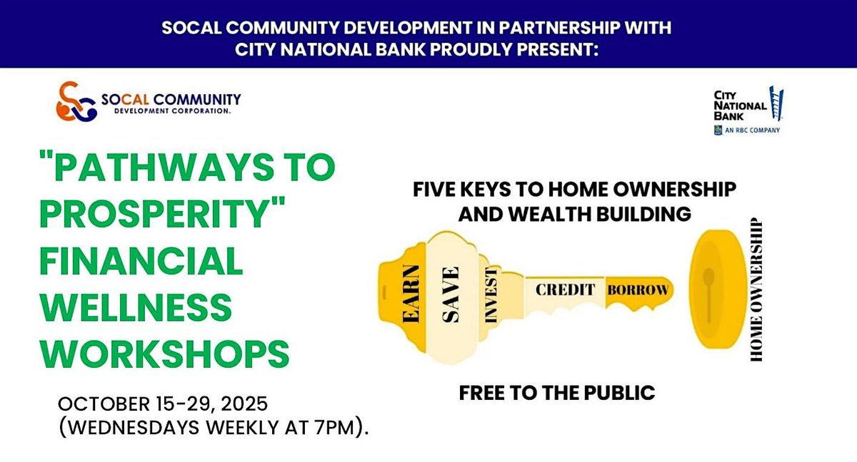 Pathways to Prosperity 25 - Financial Wellness Workshop - Los Angeles