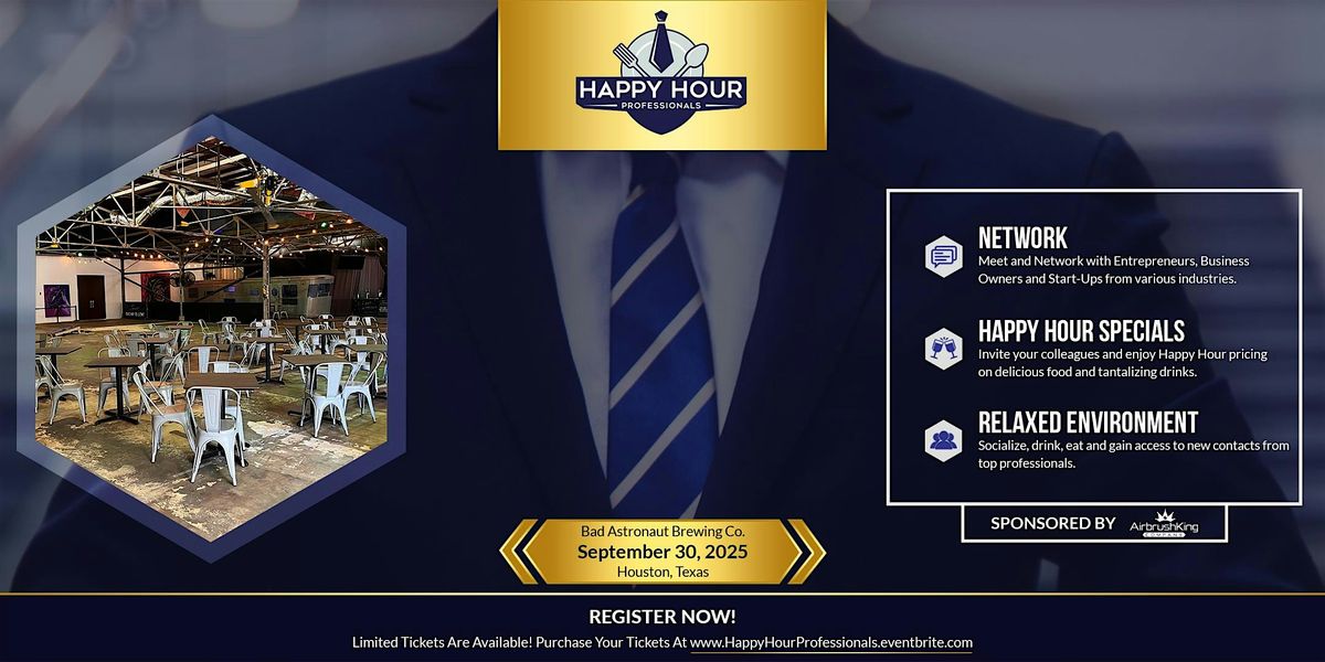 (HHP) Happy Hour Professionals Houston
