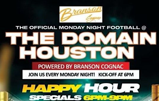 Official Monday Night Football at The Domain Lounge