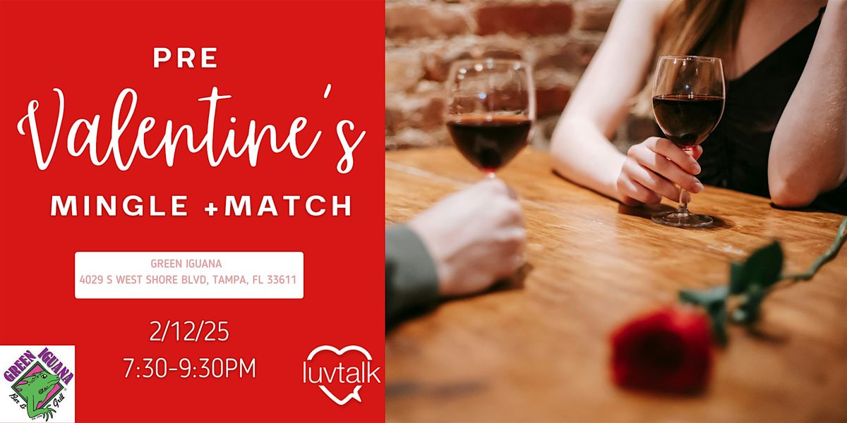 Tampa Pre Valentines Day   Singles  Cocktail Mingle + Meet