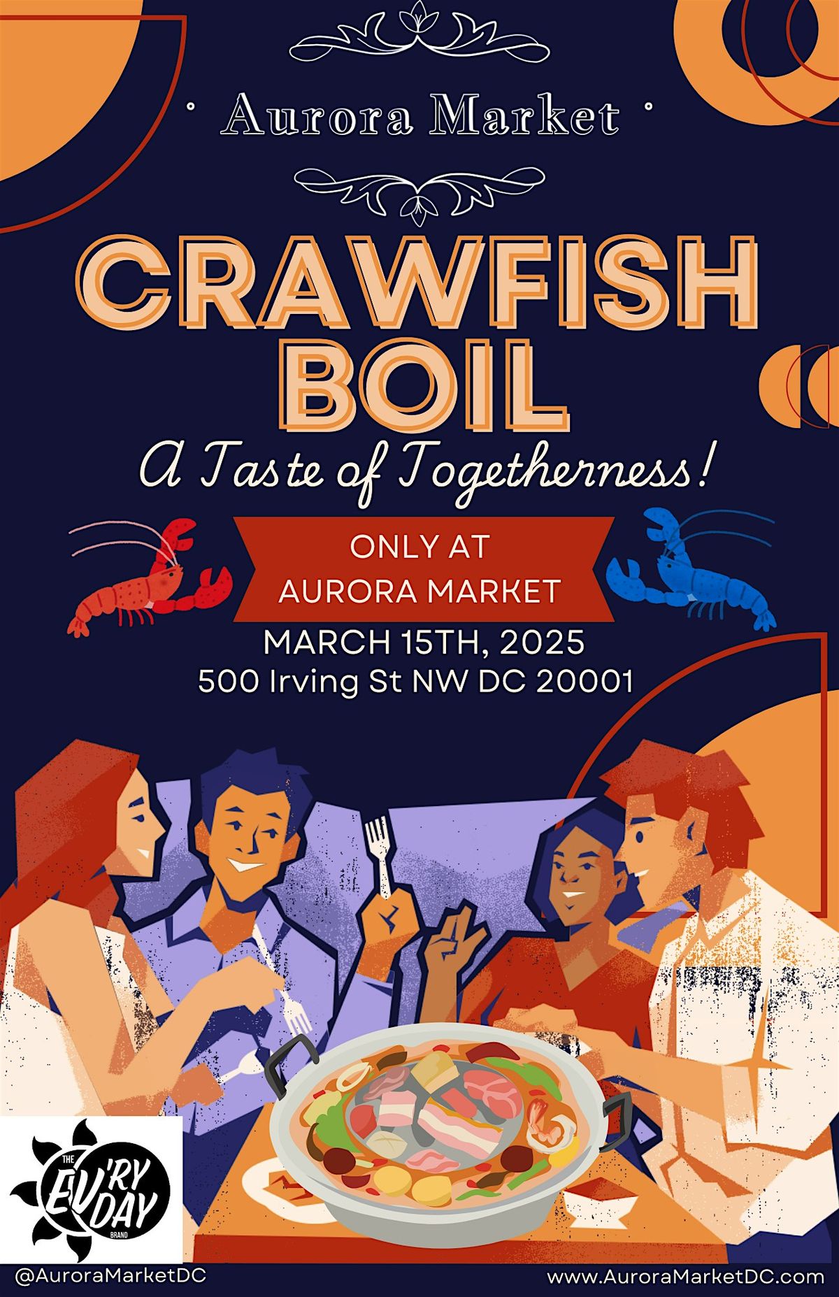 3rd Annual St. Patrick\u2019s  Day Crawfish Boil