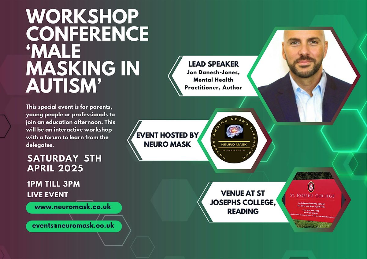 Male Masking In Autism  - An Interactive Workshop Conference