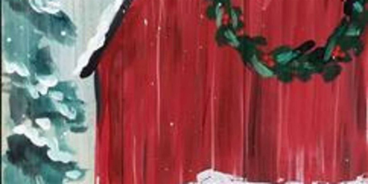 Christmas Barn - Paint and Sip by Classpop!\u2122