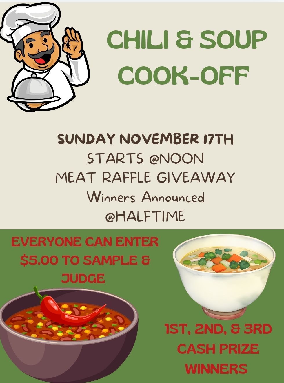 Chili & Soup Cook off