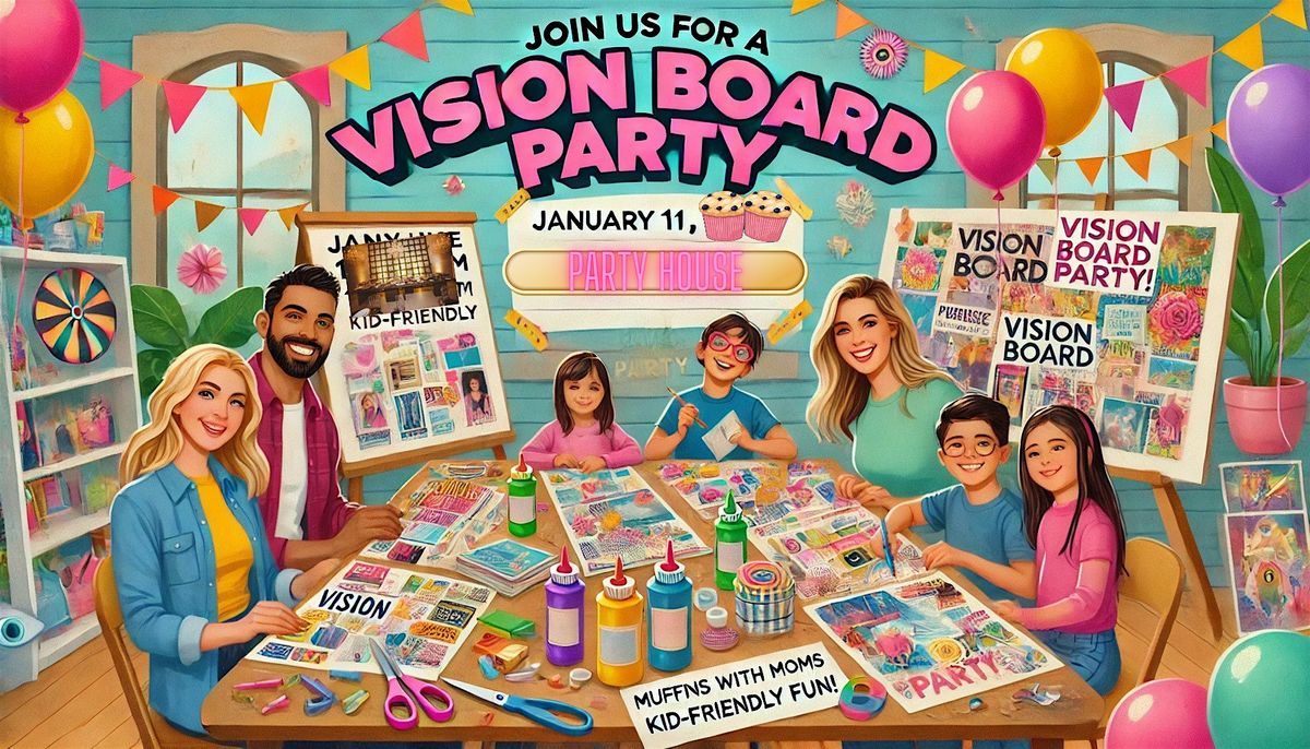 Start 2025 with Purpose: Family Vision Board Party!