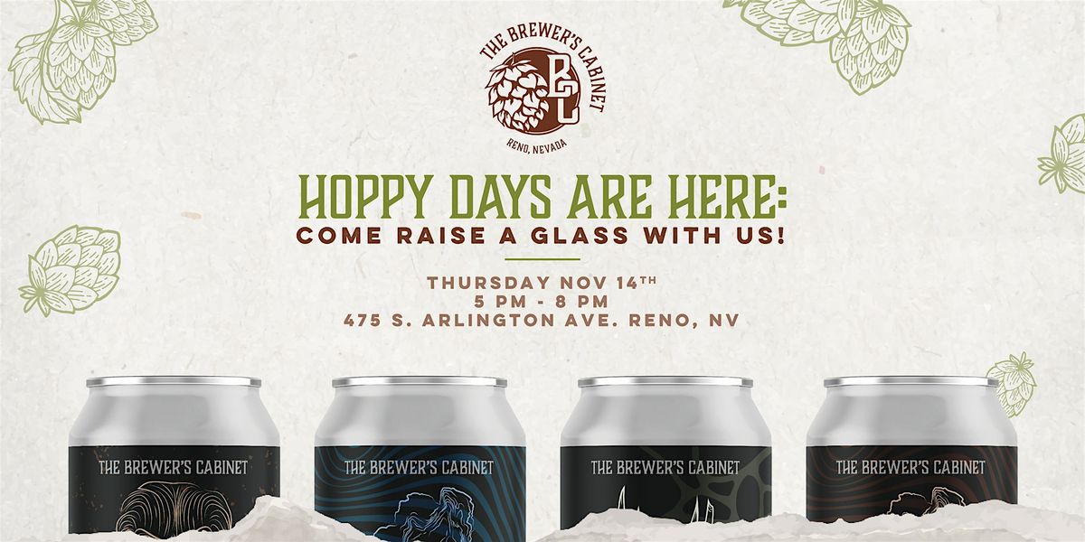 Hoppy Days Are Here: Come Raise a Glass with us!