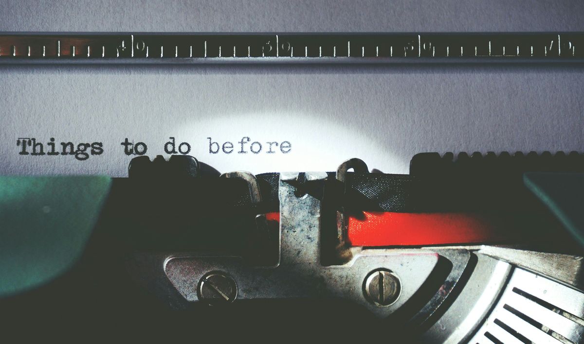 Putting Things in Order: A Matter of Life and Death Seminar