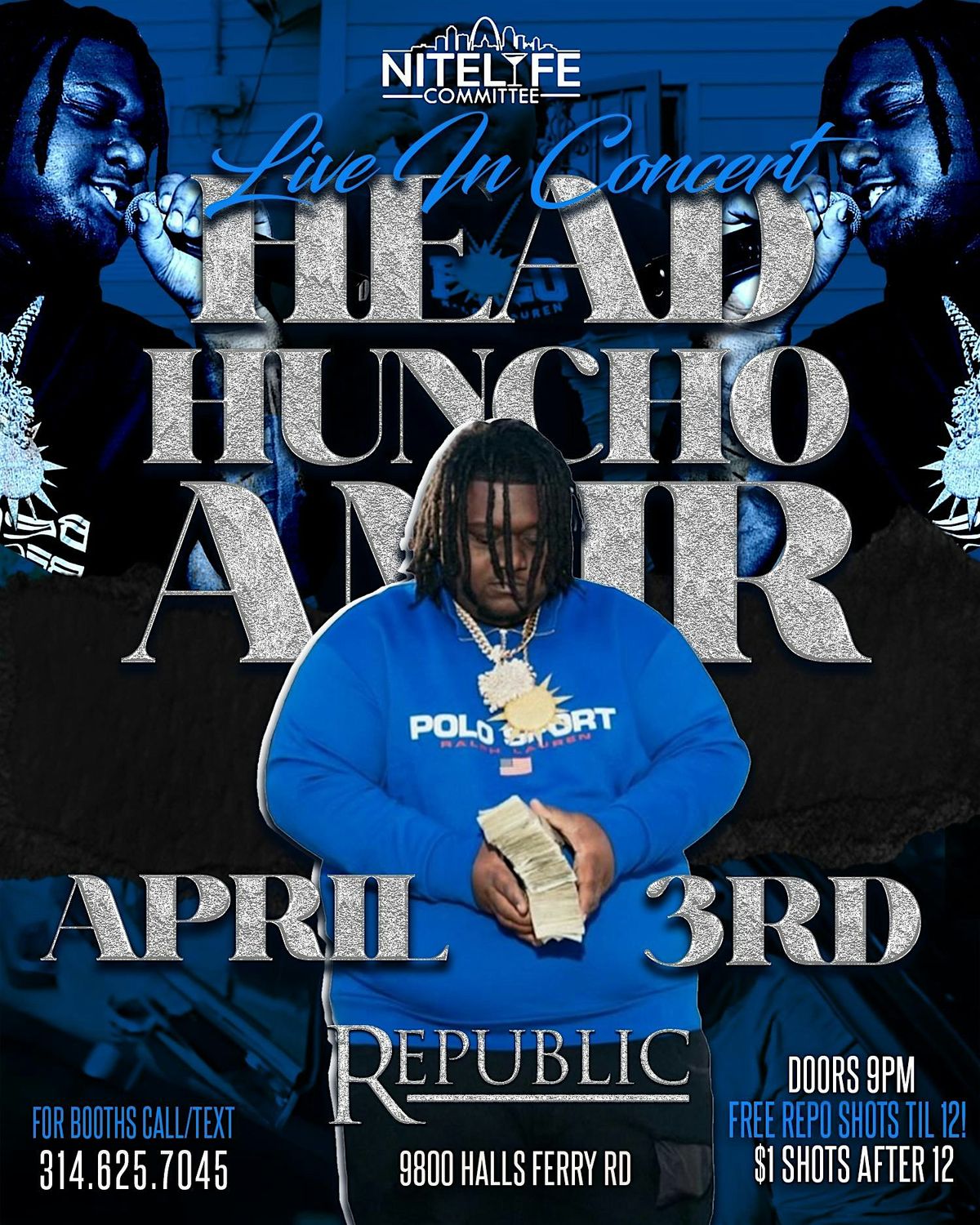 Headhuncho Amir live in concert