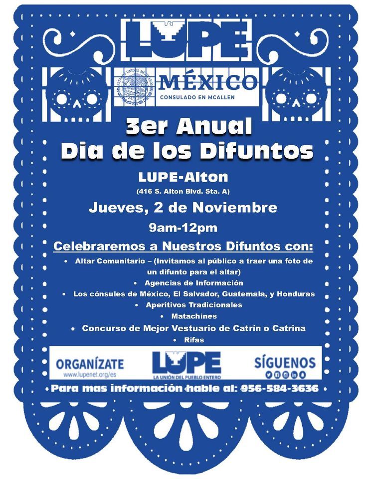 '3er Anual Dia de los Difuntos' en LUPE Alton