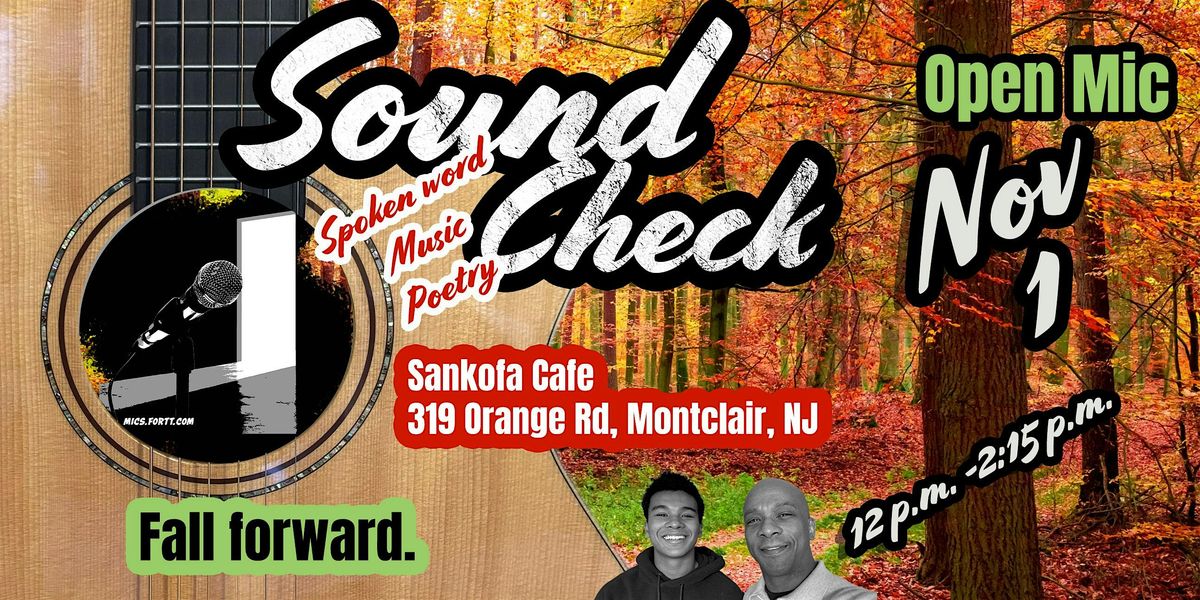 Sound Check Open Mic