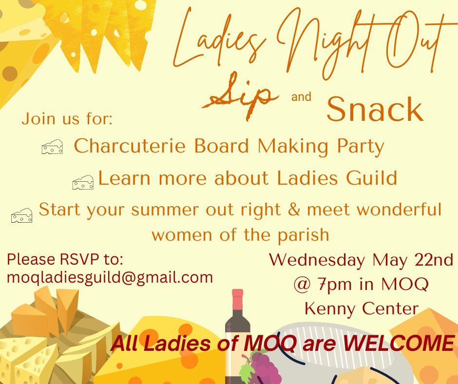 Ladies Night Out - Sip and Snack