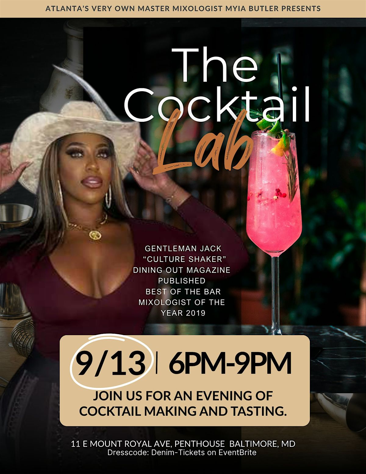 The Cocktail Lab: A  Fun Cocktail-Making Experience