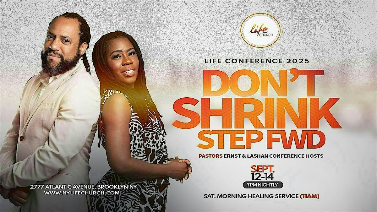 Life Conference 2025: don't shrink ... STEP FORWARD!