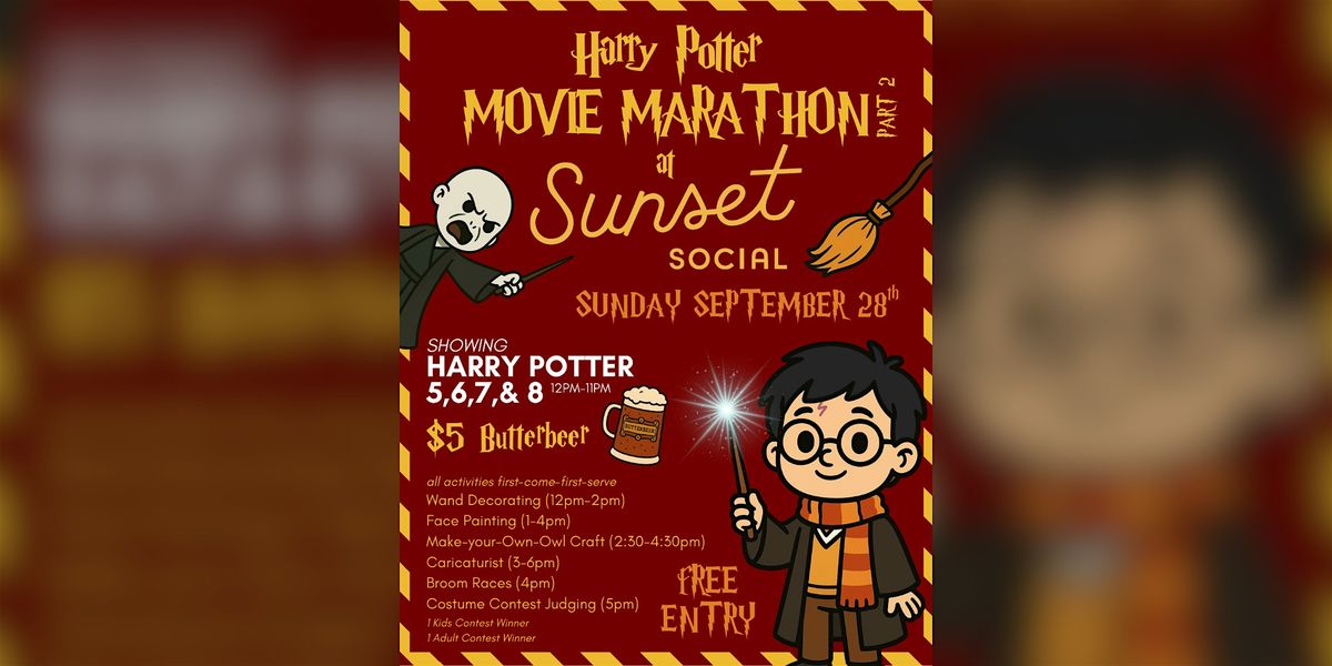 Copy of Harry Potter Movie Marathon (Pt 2)