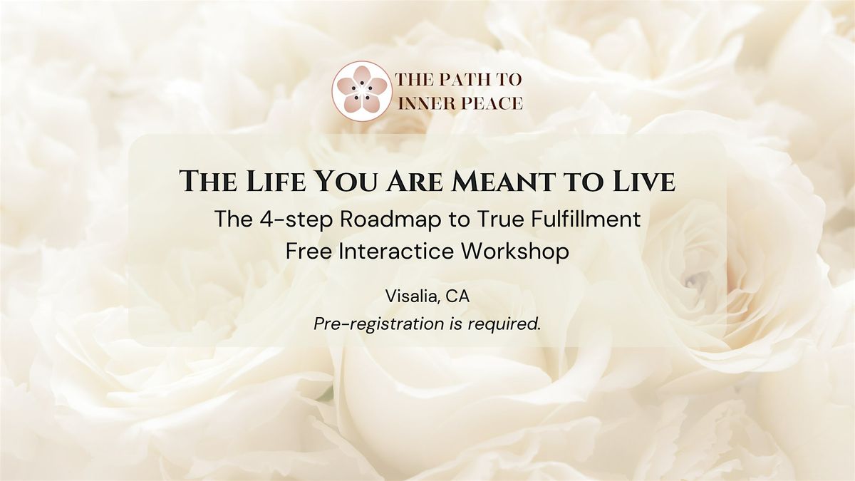 The Life You Are Meant to Live