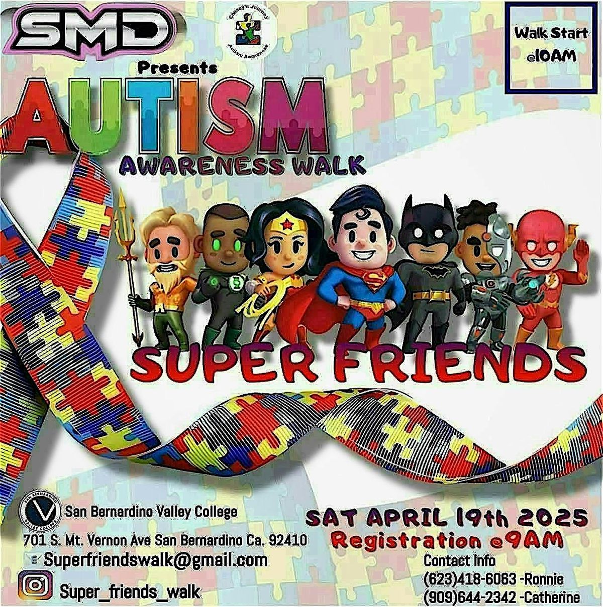 Autism Awareness Super-Friend Walk