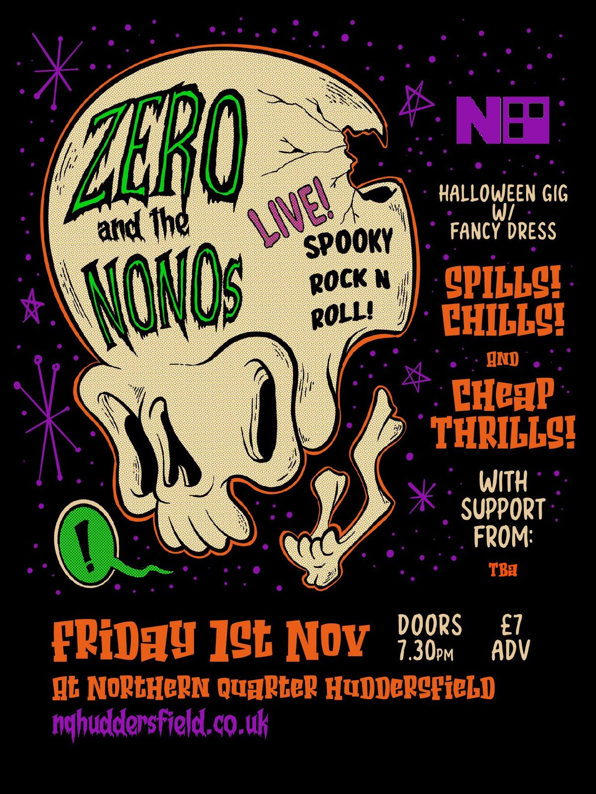 Zero and the NoNo's @Northern Quarter, Huddersfield