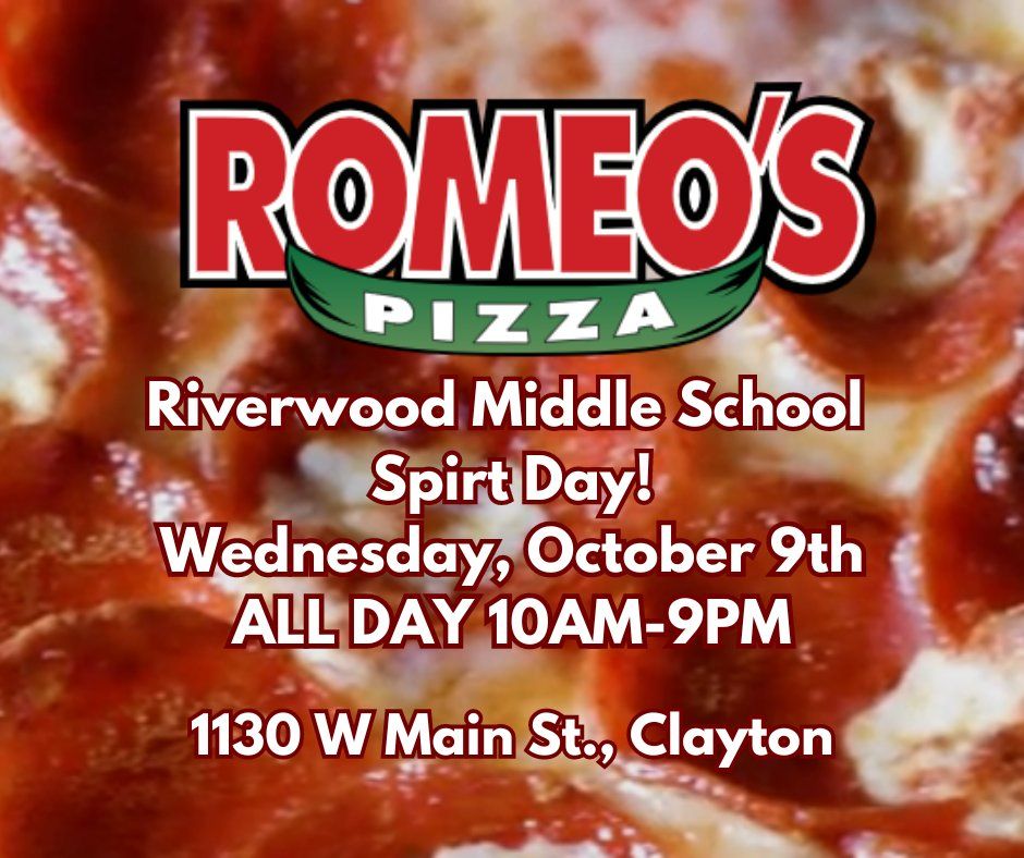 RMS Spirit Day at Romeo's Pizza 