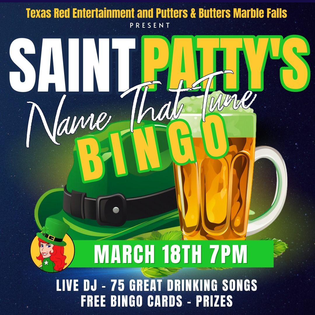 Saint Patty's- Name That Tune Bingo