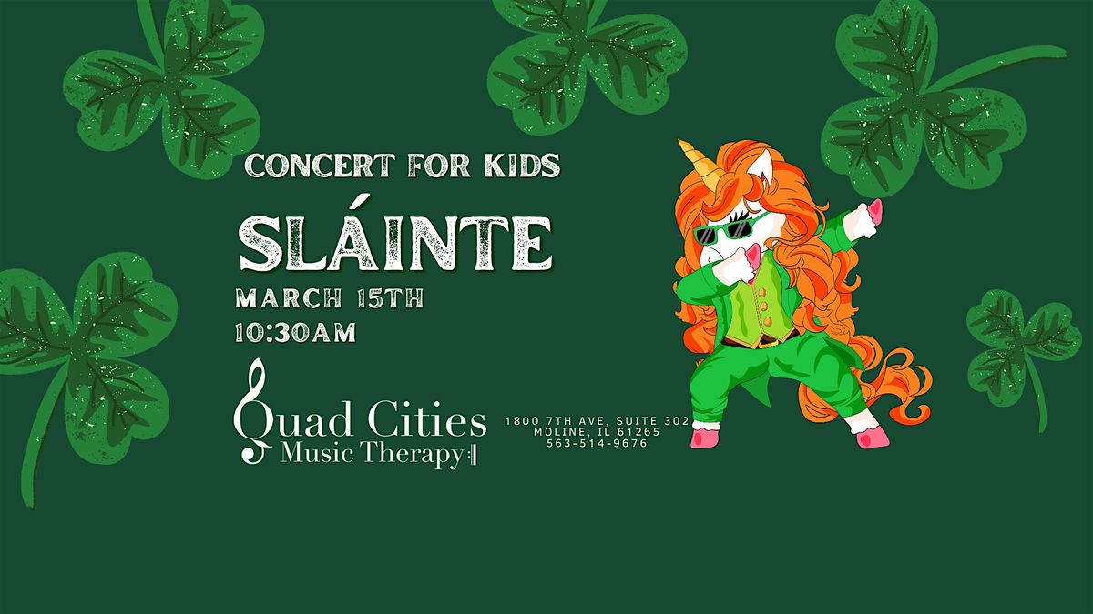 Concert for Kids - Sl\u00e1inte