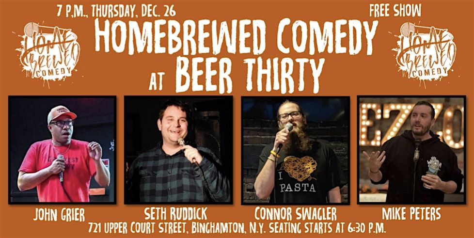 Homebrewed Comedy at Beer Thirty