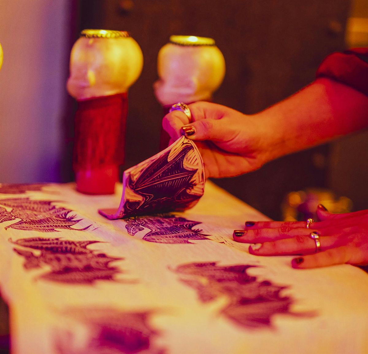 Spooky Linocut for Beginners with Reese Dallas Bice