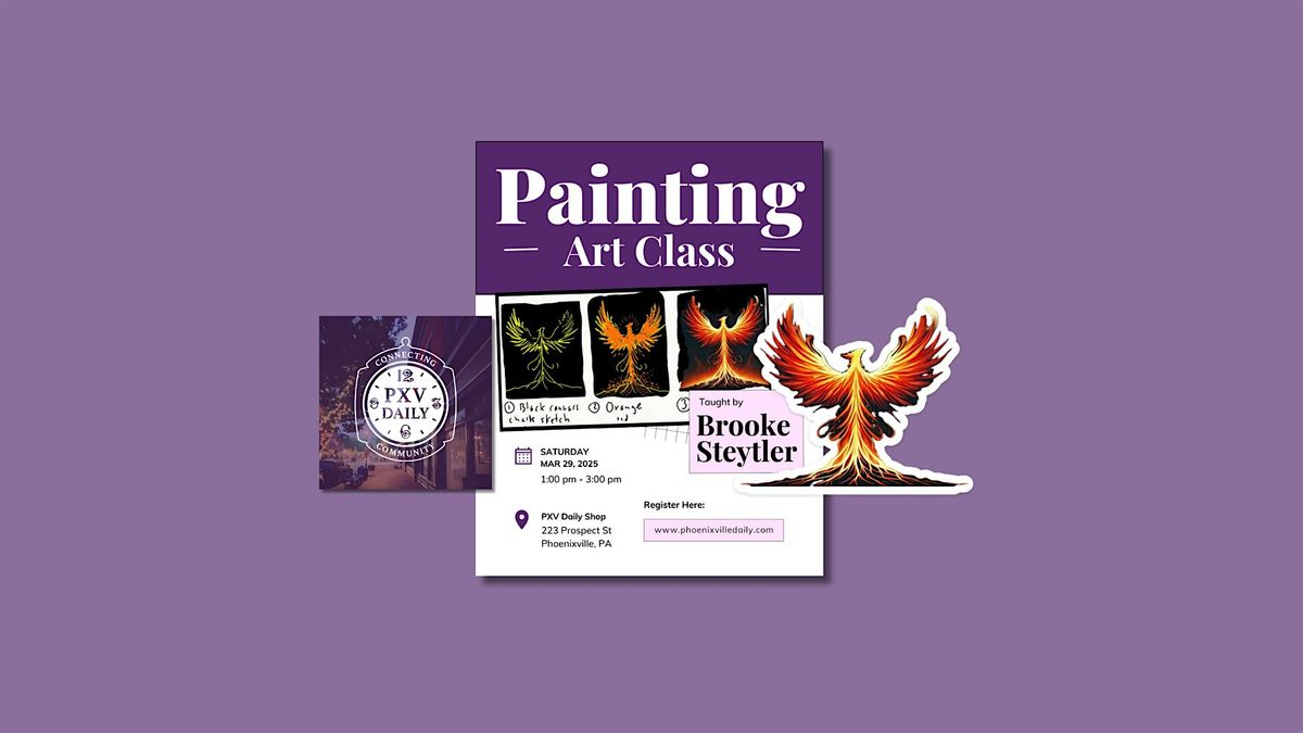 PXV Daily Intro to Painting Class With Brooke Steytler