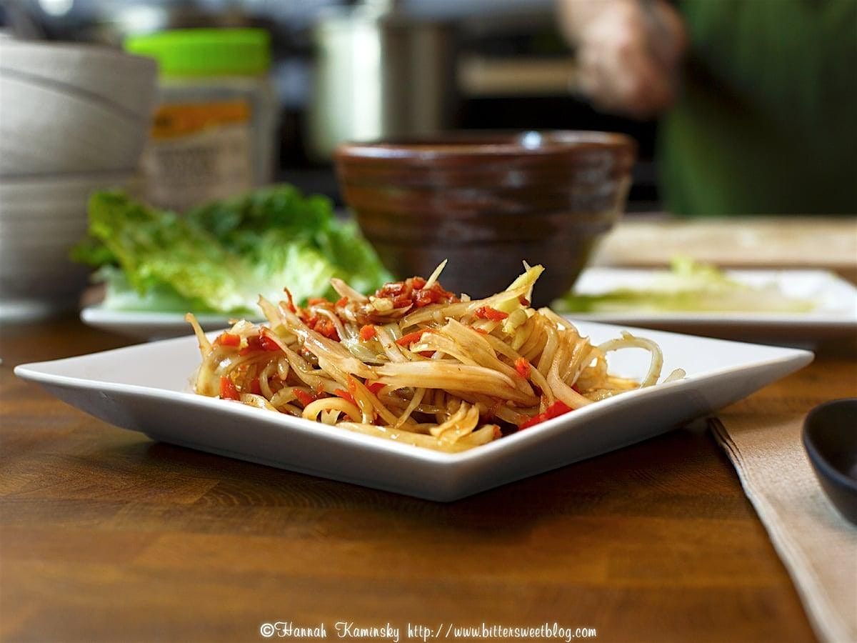Thai Vegan Family Style Feast