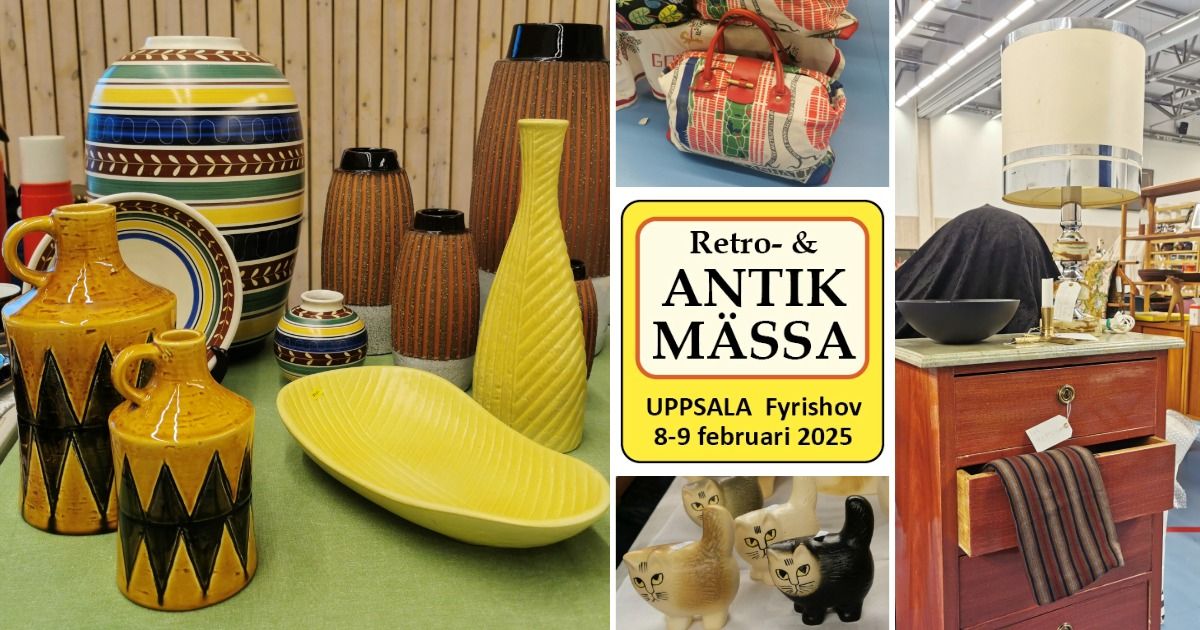 Retro- & Antikm\u00e4ssa i Uppsala