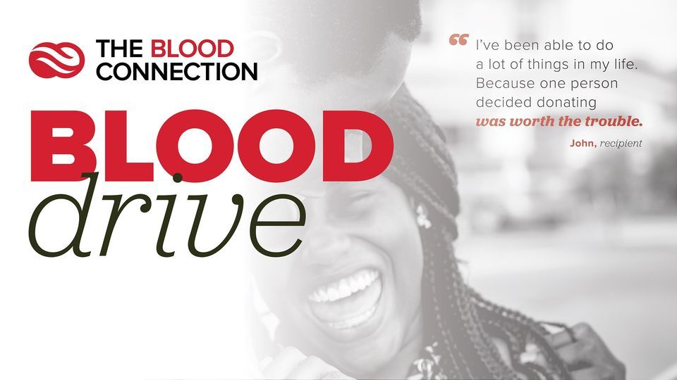 Blood Connections Blood Drive- Free $20 CFA Gift Card!