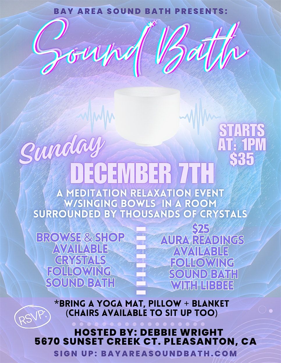 Sound Bath with 1000's of Crystals