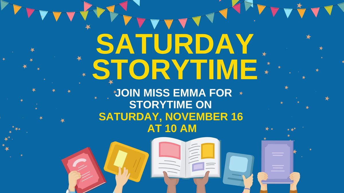 Saturday Storytime