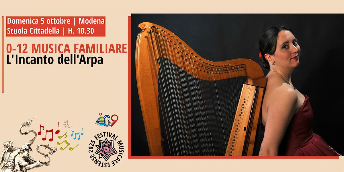 0-12 MUSICA FAMILIARE: L\u2019INCANTO DELL\u2019ARPA
