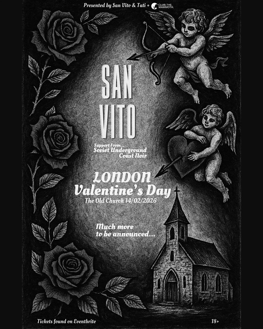 San Vito's Valentine Noir at The Old Church