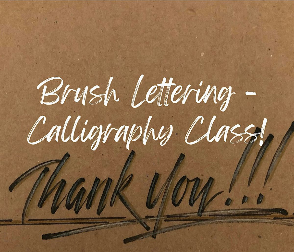 Brush Lettering Basics: A 2-Class Series with Tammie Jones