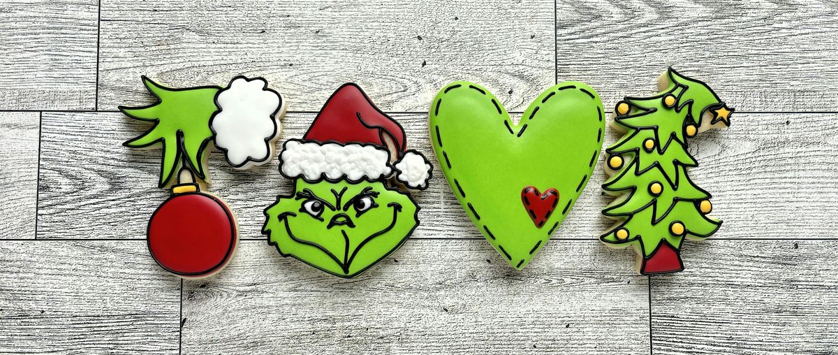 Cookie Decorating Workshop: "Sweet But a Little Grinchy"