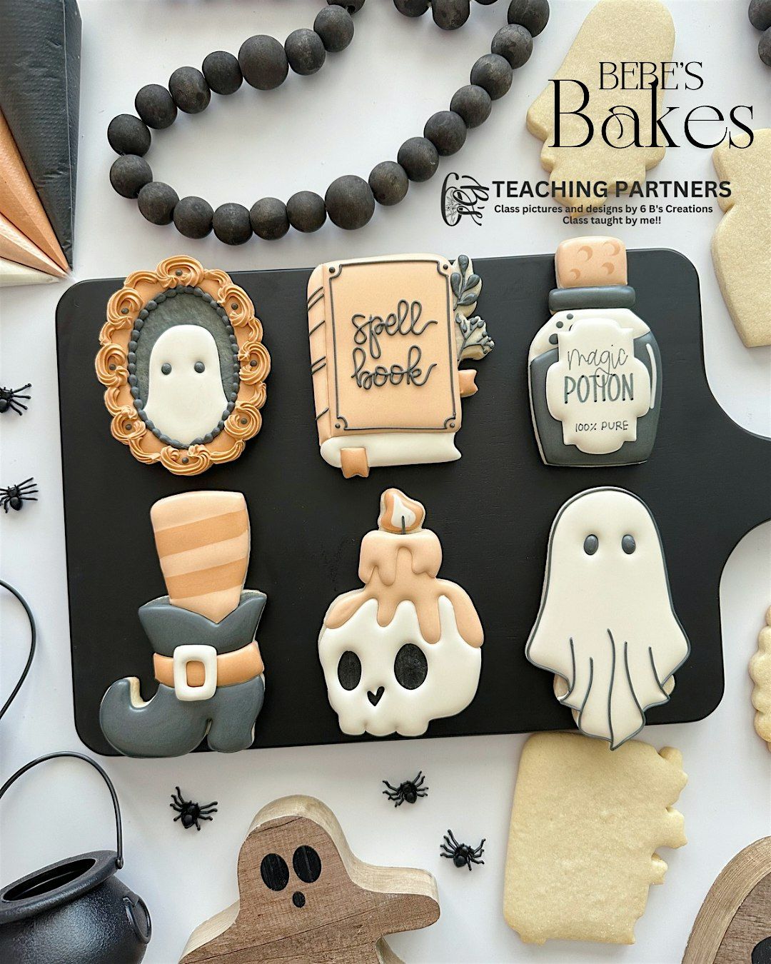 Haunted Hallows Cookie Decorating (intermediate)