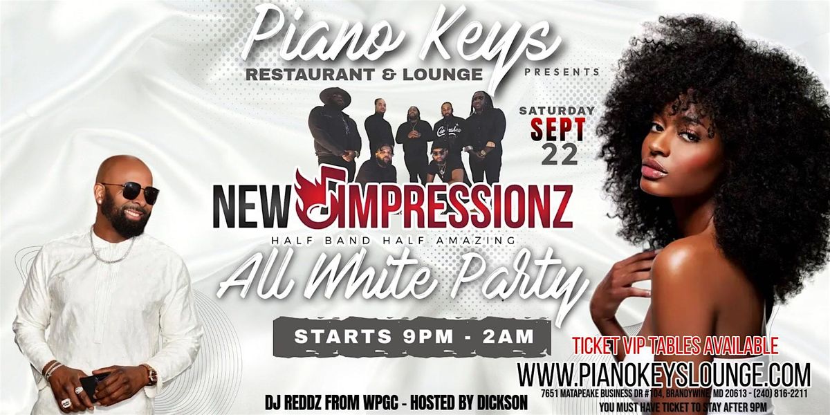 New Impression Band Live @ Piano Keys Lounge - Sat - Sept 20
