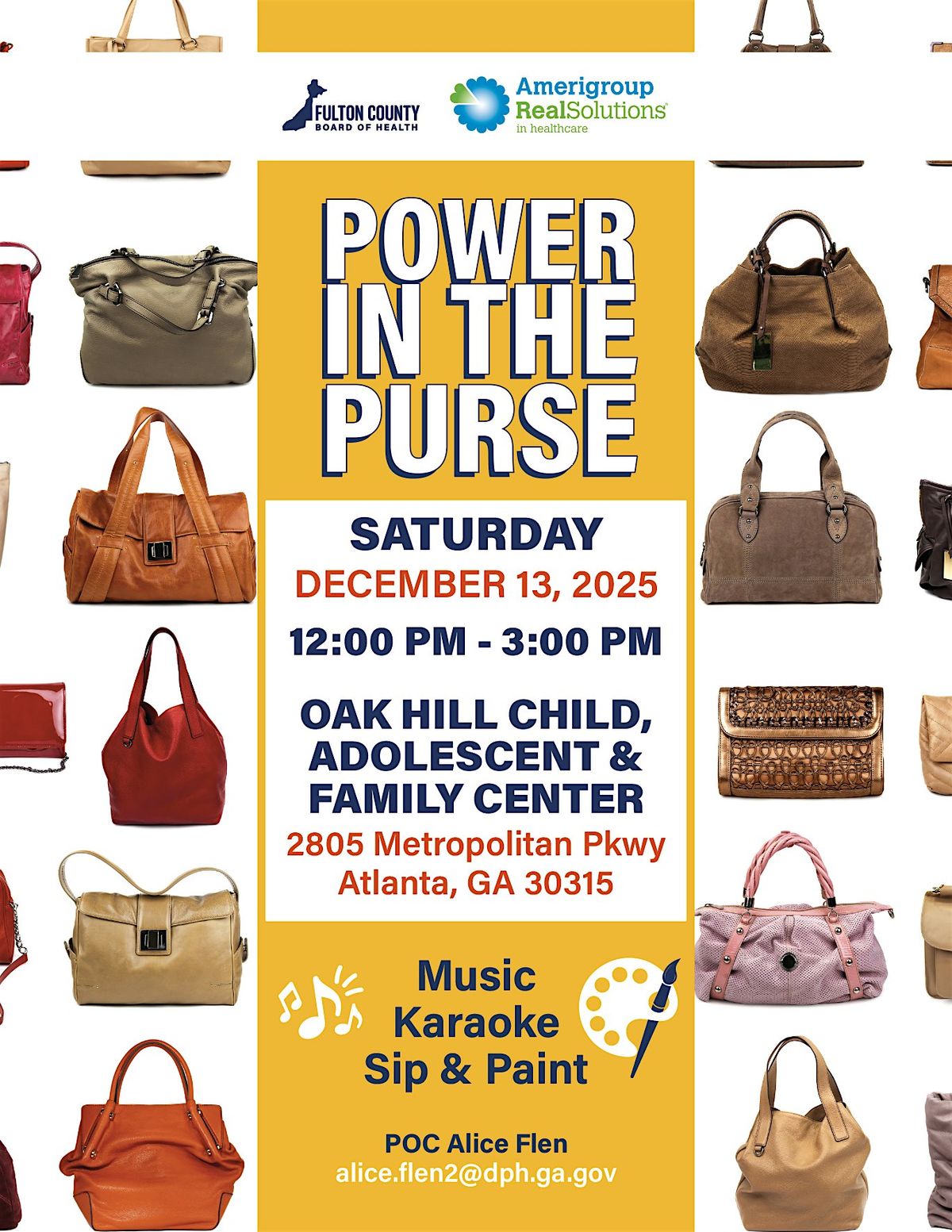 Community Outreach Event: Power In the Purse
