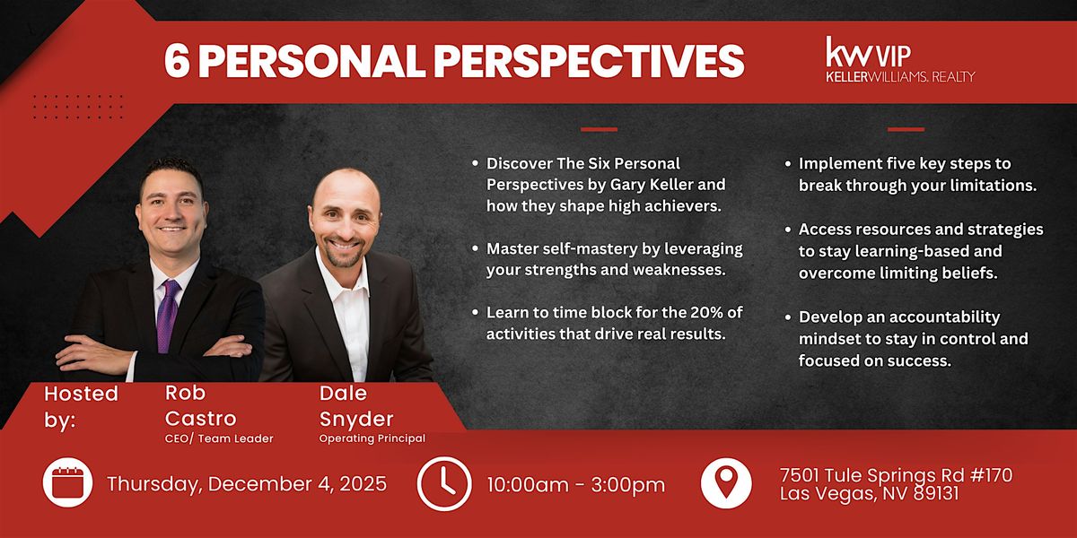 KWVIP Presents: Six Personal Perspectives