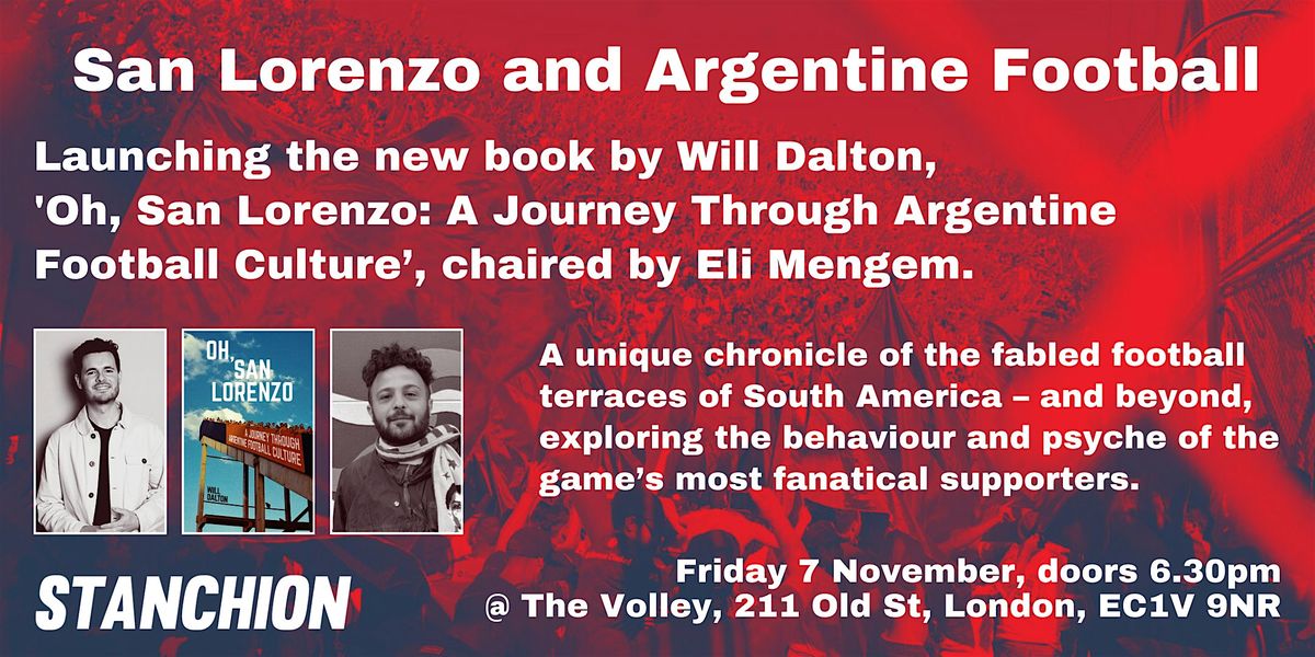 'Oh, San Lorenzo: A Journey Through Argentine Football Culture' book launch