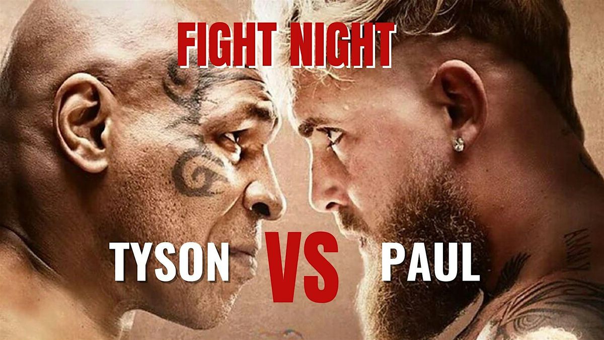 Jake Paul Vs Mike Tyson watch party