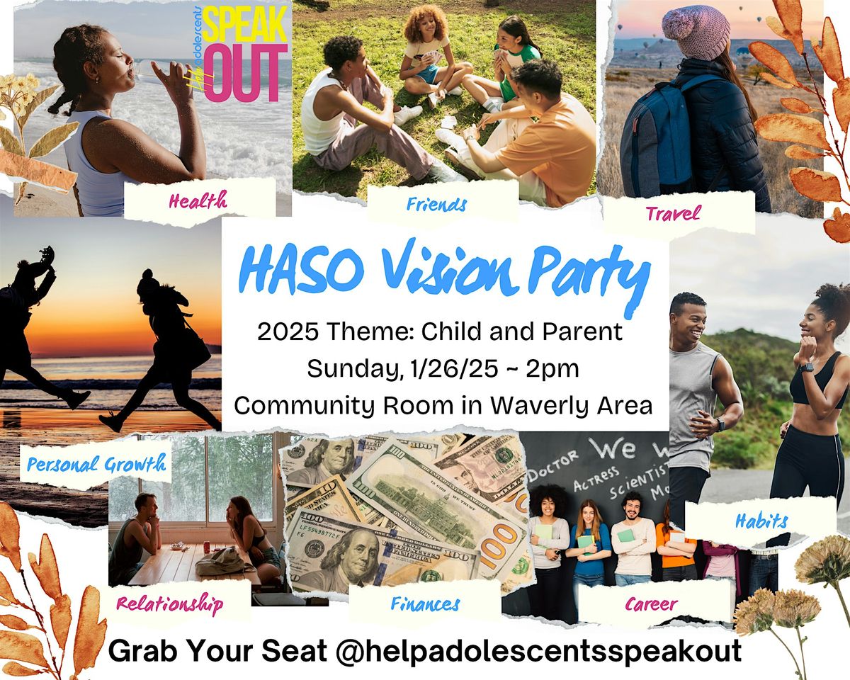 HASO 5th Annual Youth Vision Board Party