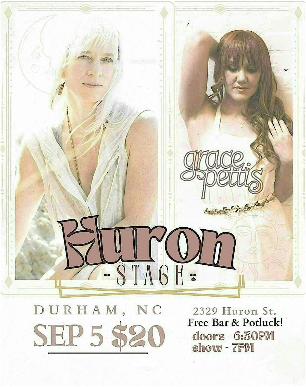 Live @ The Huron Stage: Anya Hinkle & Grace Pettis