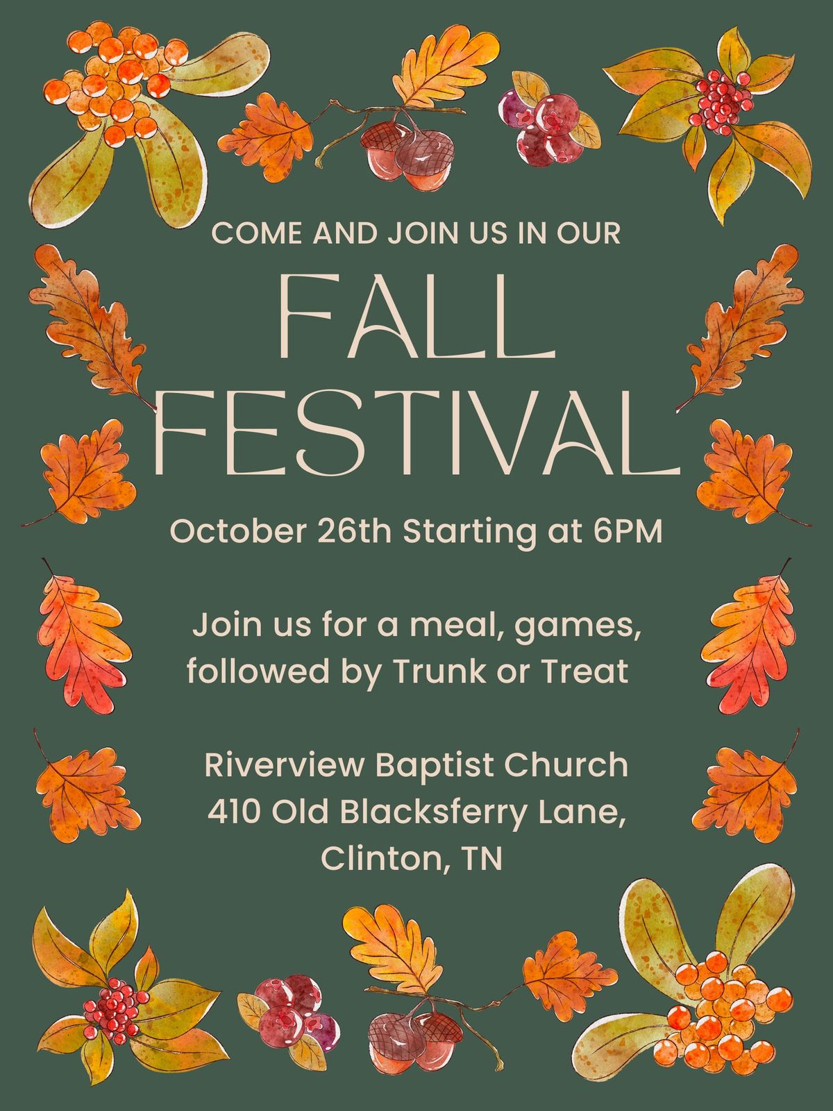 Fall Festival 