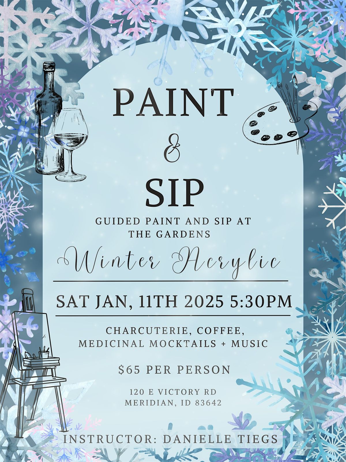 January Paint & Sip