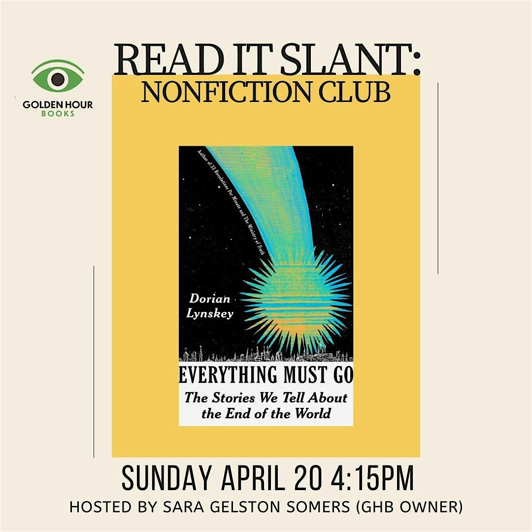 READ IT SLANT BOOKCLUB: APRIL